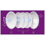 Philips⁄Avent Disposable Day & Night Breast Pads, 60 pieces (SCF254⁄61) - Image 2
