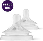 Philips⁄Avent Θηλή Natural Response 1+ μήνες, Μέγιστης ροής 3 (SCY963⁄02)