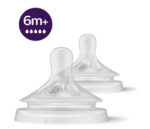 Philips⁄Avent Nipple Natural Response 6+ months, Maximum flow 5 (SCY965⁄02)