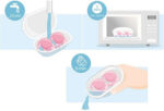 Philips⁄Avent Orthodontic Silicone Pacifiers for 6-18 months with Unicorn Case Pink 2pcs (SCF345⁄22) - Image 2