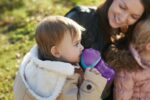 Philips⁄Avent Παιδικό Ποτηράκι με Λαβές και Καλαμάκι "Bendy" Πλαστικό Μωβ 200ml για 9m+ (SCF796⁄02) - Image 3