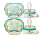 Philips⁄Avent Πιπίλα Ultra Air Νυκτός 0-6 μηνών Mixed Αστέρι - Κουκουβάγια (SCF376⁄18)