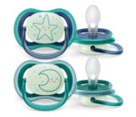 Philips⁄Avent Night Soother Ultra Air 6-18 months Star - Moon (SCF376⁄13)