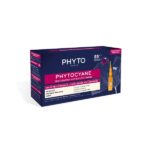 Phyto Phytocyane Reactional Hair Loss Treatment for Women Αγωγή Τριχόπτωσης για Γυναίκες, 12x5ml