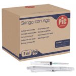 PiC Solution Σύριγγα 5ml με Βελόνα G-21 x 1½" [0.8 x 40mm] 1τμχ  (214.003.21) - Image 2
