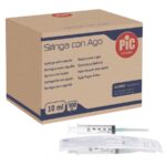 Pic Solution Syringes 10ml with needle G-21 x 1½" [0 .8 x 40mm] 100 pcs