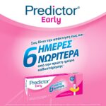 Predictor Early Τεστ Εγκυμοσύνης για Διάγνωση 6 Ημέρες Νωρίτερα, 1τεμ - Image 2
