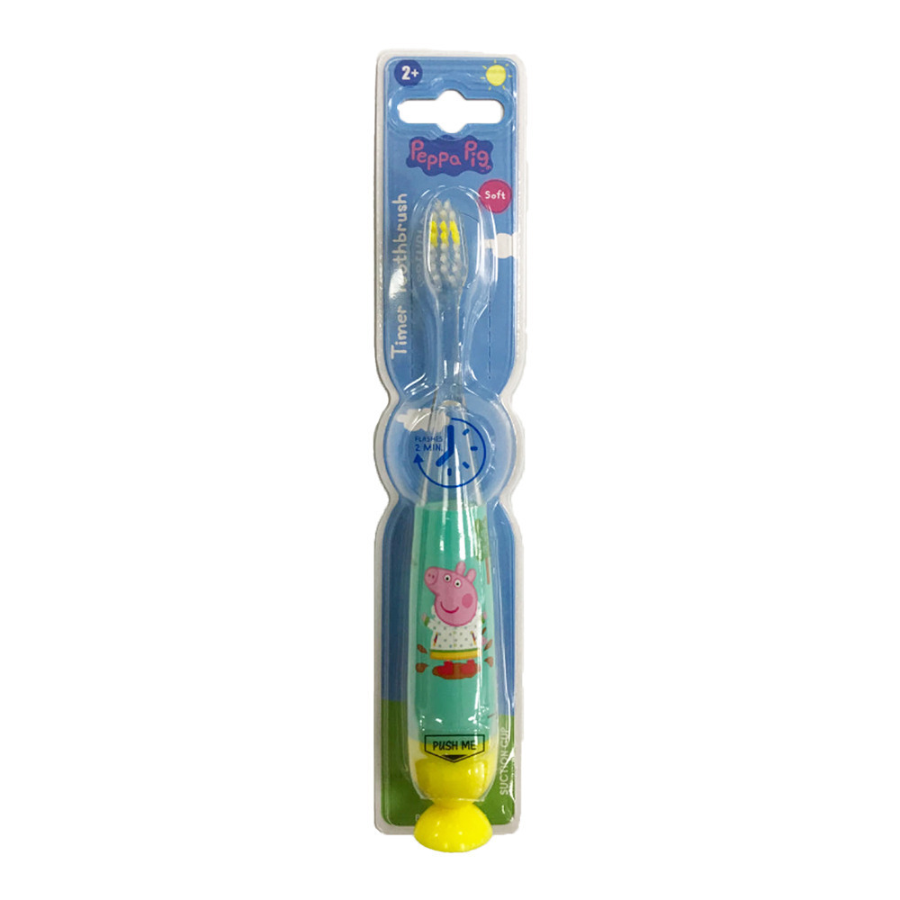 premiermed-peppa-kids-toothbrush-Κίτρινη-Πράσινο-Παιδική-Οδοντόβουρτσα-με-Φωτάκι-για-2-Ετών-1τμχ1.jpg PremierMed Peppa Kids Toothbrush Κίτρινη ⁄ Πράσινο Παιδική Οδοντόβουρτσα με Φωτάκι για 2+ Ετών 1τμχ - Image 1