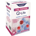 Quest Cran Mannose Q-Life Συμπλήρωμα Διατροφής Για Το Ουροποιητικό Σύστημα, 15sachets