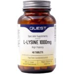 Quest L-Lysine 1000mg Συμπλήρωμα Διατροφής με Λυσίνη, 45tabs