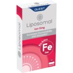 Quest Liposomal Iron 15mg Συμπλήρωμα Διατροφής Σιδήρου Λιποσωμικής Μορφής, 30caps