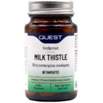 Quest Milk Thistle 150mg Extract Συμπλήρωμα για την Καλή Λειτουργία του Ήπατος 60tabs