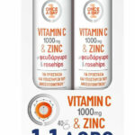 Quest Promo Vitamin C 1000mg & Zinc & Rosehips Για Ενίσχυση Του Ανοσοποιητικού 2x20eff.tabs