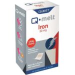 Quest Q Melt Iron 20mg Συμπλήρωμα Σιδήρου σε Μορφή Ταινιών που Διαλύονται στο Στόμα 30 Strips