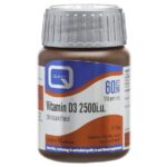 Quest Vitamin D3 2500iu Συμπλήρωμα Διατροφής για Υποστήριξη του Ανοσοποιητικού 60tabs