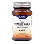 Quest Vitamin E 400iu Mixed Tocopherols Συμπλήρωμα Διατροφής με Φυσική Βιταμίνη Ε 30caps