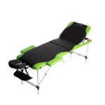 Rea Massage massage bed 186x60cm⁄15kg - Black⁄Lahani (150.407.LG)