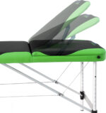 Rea Massage κρεβάτι μασάζ 186x60cm⁄15kg - Μαύρο⁄Λαχανί (150.407.LG) - Image 5