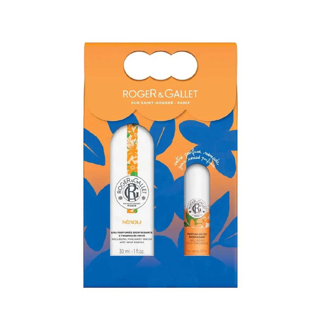 roger-38-gallet-promo-neroli-wellbeing-fragrant-water-30ml-38-solid-fragrance-5g1.jpg Roger & Gallet Promo Neroli Wellbeing Fragrant Water 30ml & Solid Fragrance 5g - Image 1
