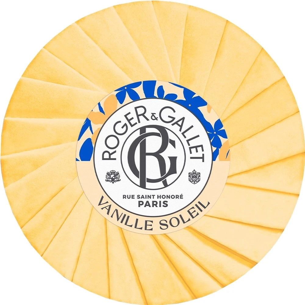 roger38gallet-vanille-soleil-Αναζωογονητικό-Σαπούνι-με-Κεχριμπαρένιο-Λουλουδάτο-Άρωμα-100g1.jpg Roger&Gallet Vanille Soleil Αναζωογονητικό Σαπούνι με Κεχριμπαρένιο Λουλουδάτο Άρωμα, 100g - Image 1