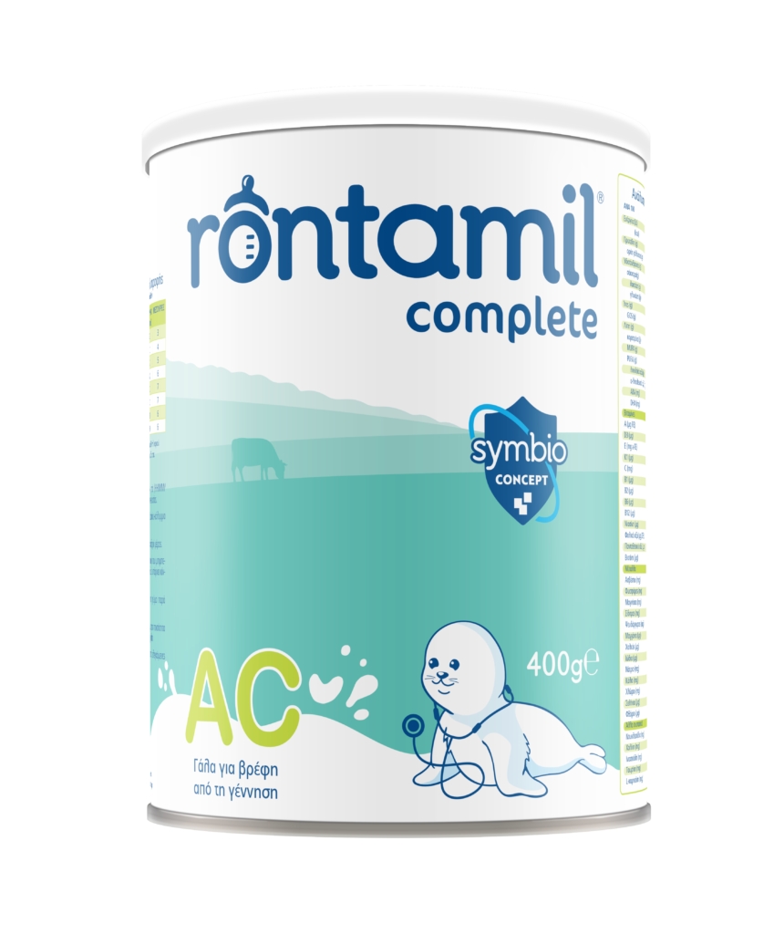 rontamil®-ac-complete-0-12m-Γάλα-σε-Σκόνη-για-την-Αντιμετώπιση-των-Κολικών-400g1.jpg Rontamil® AC Complete 0-12m Γάλα σε Σκόνη για την Αντιμετώπιση των Κολικών, 400g - Image 1