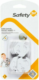 Safety 1st Protective Covers for Sockets in White Color 8pcs (U01-39051-00)