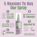 Salt of the Earth Deodorant Spray Refillable Clary Sage & Mint Αποσμητικό Επαναγεμιζόμενο, 100ml - Image 2