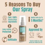 Salt of the Earth Deodorant Spray Refillable Ginger & Jasmine Αποσμητικό Επαναγεμιζόμενο, 100ml - Image 3