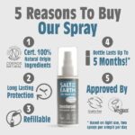Salt of the Earth Deodorant Spray Refillable Vetiver & Citrus Αποσμητικό Επαναγεμιζόμενο, 100ml - Image 3