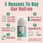 Salt of the Earth Refillable Roll-On Deodorant Melon Cucumber Αποσμητικό Επαναγεμιζόμενο, 75ml - Image 3