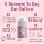 Salt of the Earth Refillable Roll-On Deodorant Peony Blossom Αποσμητικό Επαναγεμιζόμενο, 75ml - Image 3