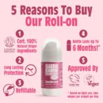 Salt of the Earth Refillable Roll-On Deodorant Sweet Strawberry Αποσμητικό Επαναγεμιζόμενο, 75ml - Image 3
