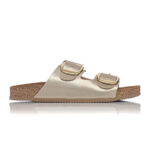 SaveYourFeet 5042 Γυναικεία ανατομικά σανδάλια Χρυσό (Ν.41-)