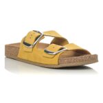 SaveYourFeet 5048 Γυναικείο ανατομικό σανδάλι Κίτρινο (Ν.36-)