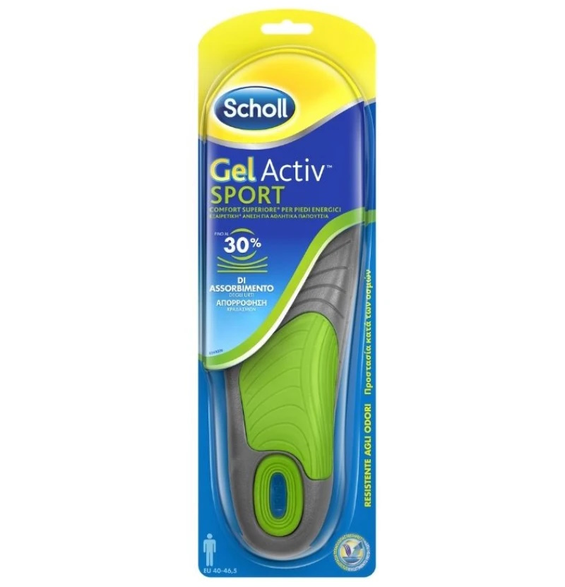 scholl-gel-activ-sport-men-Ανδρικοί-Πάτοι-40-4651.jpg SCHOLL Gel activ Sport Men Ανδρικοί Πάτοι (40-46.5) - Image 1