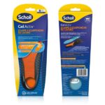 SCHOLL Gel Activ Insoles for Work Shoes Small 2pcs (35.5-40.5)