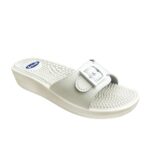 Scholl Massage Γυναικείες Παντόφλες Λευκό Χρώμα (N.38-)