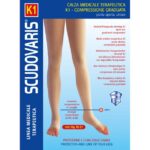 SCUDOVARIS 407 Καλσόν Class I Ανοιχτά Δάχτυλα Μπεζ 18-21mmHg No3 (Medium)