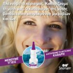 Sinomarin Mini Hypertonic Spray για Αποσυμφόρηση της Ρινικής Κοιλότητας, 30ml - Image 3