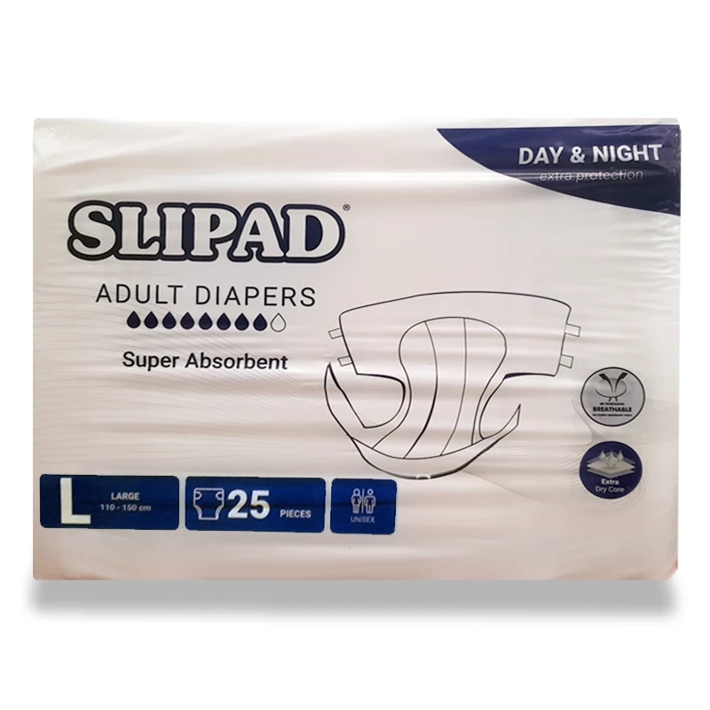 slipad-day-38-night-unisex-Ανοικτή-Πάνα-Ακράτειας-Ενηλίκων-large-25τεμ1.jpg Slipad Day & Night Unisex, Ανοικτή Πάνα Ακράτειας Ενηλίκων, Large, 25τεμ. - Image 1