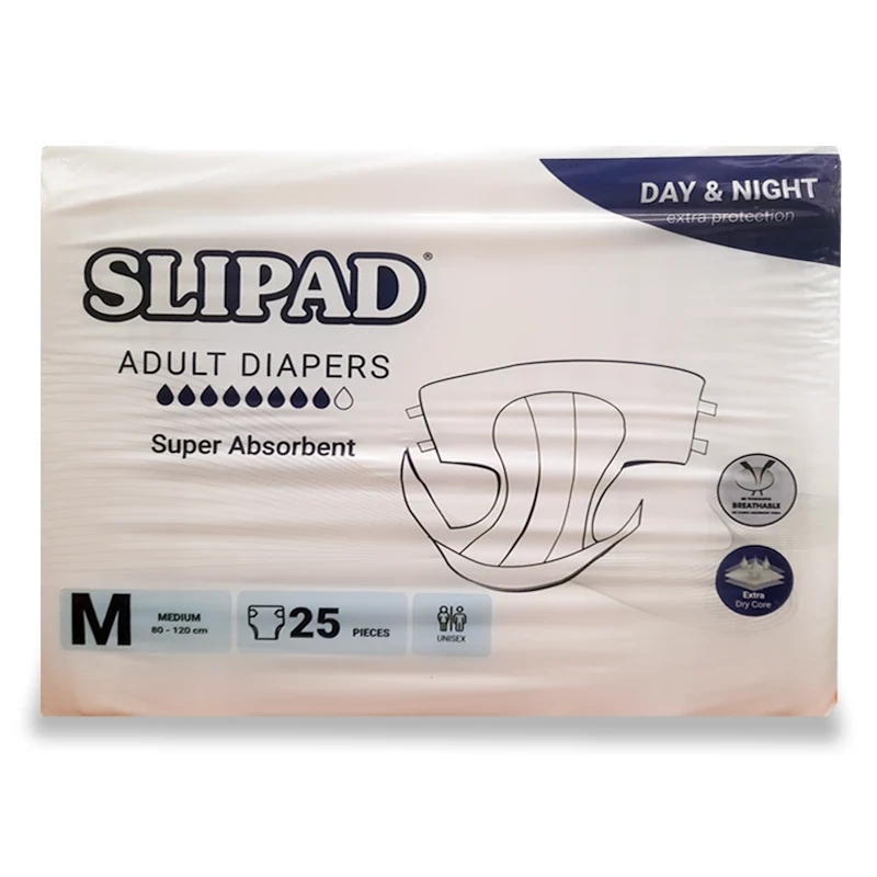 slipad-day-38-night-unisex-Ανοικτή-Πάνα-Ακράτειας-Ενηλίκων-medium-25τεμ1.jpg Slipad Day & Night Unisex, Ανοικτή Πάνα Ακράτειας Ενηλίκων, Medium, 25τεμ. - Image 1