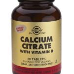 Solgar Calcium Citrate with Vitamin D3 Συμπλήρωμα Για Την Καλή Υγειά των Οστών & Δοντιών, 60tabs