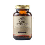 Solgar Cod Liver Oil Συμπλήρωμα Για Τη Σωστή Λειτουργία Της Καρδιάς & Του Εγκεφάλου, 100softgels