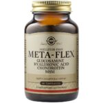 Solgar Meta-Flex Συμπλήρωμα Διατροφής για Αρθρώσεις με Γλυκοζαμίνη,Xονδροϊτίνη,Υαλ⁄νικό & MSM 60tbs