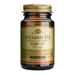 Solgar Vitamin D3 1000 IU (25mg) Συμπλήρωμα Διατροφής Βιταμίνης D3, 90tabs