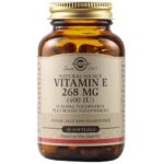 Solgar Vitamin E Συμπλήρωμα Διατροφής για το Καρδιαγγειακό & Αναπνευστικό 268mg (400IU) 50 Softgels - Image 2