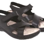 Steps-Med 00571 Ανατομική Παντόφλα, Μαύρη Nο.41