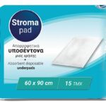 Stroma Pad Υποσέντονα Ακράτειας 90cm x 60cm 15τμχ