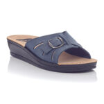Sunshine 2052 Women's anatomical sandal Blue N.38