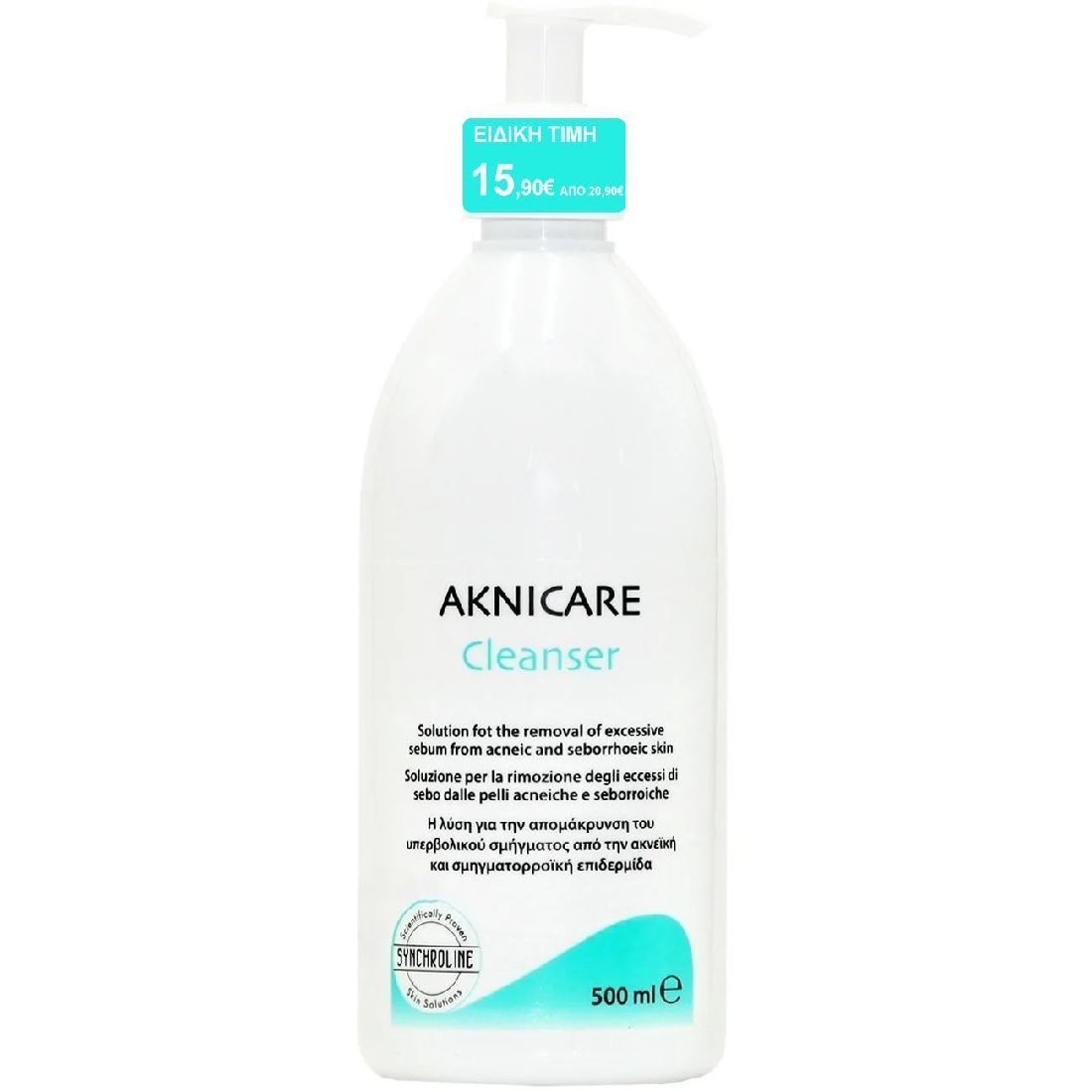 synchroline-aknicare-cleanser-Για-Λιπαρές-Επιδερμίδες-500ml1.jpg Synchroline Aknicare Cleanser Για Λιπαρές Επιδερμίδες 500ml - Image 1